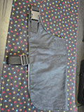 Handmade Oilskin Dog Coat - 57cm