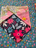 Reversible flower bandana