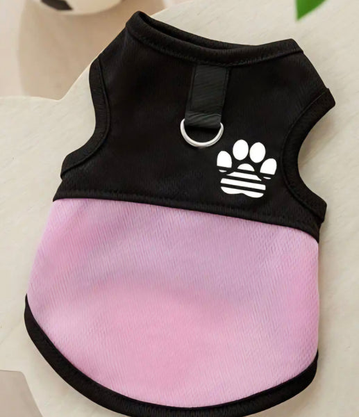 Mesh vest for small dog - Pink - toy XL