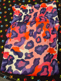 Dark Animal Print Reusable Pet Nappy, size S