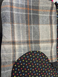 Handmade Oilskin Dog Coat - 33cm
