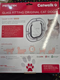 Catwalk Glass Fitting Cat Door Clear