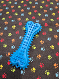 Small Dog Toy – 10 cm Textured Bone