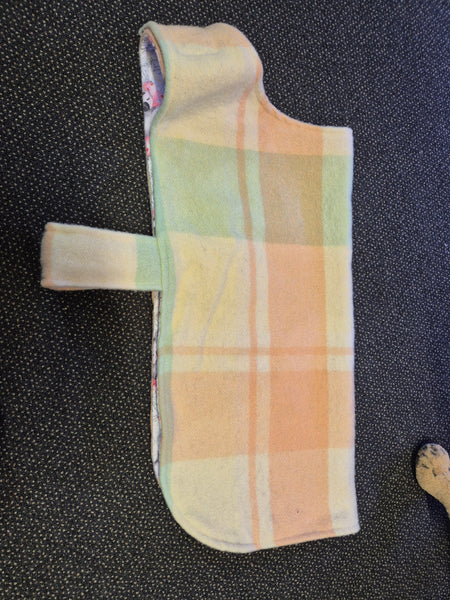 Recycled Wool Blanket Dog Coat 56 cm #64