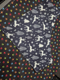 Kash's Closet - Dog Bandana - Reindeer Print