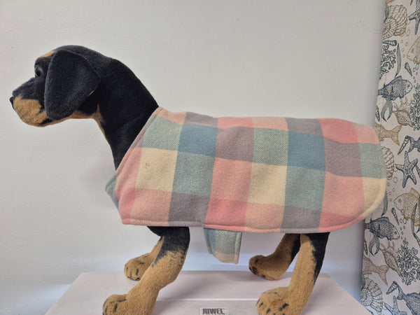 Recycled Wool Blanket Dog Coat 41 cm