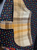 Recycled Wool Blanket Dog Coat 32cm #81
