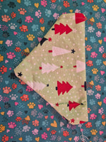 Xmas Bandana - Size XS - Handmade