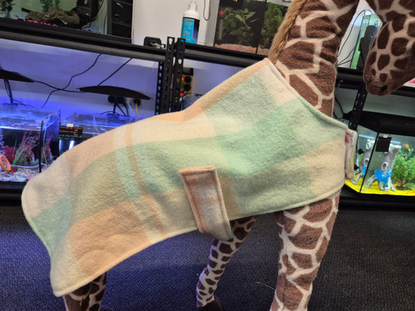 Recycled Wool Blanket Dog Coat 57cm