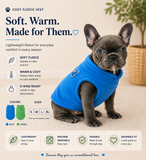Fleece Vest - size 30cm