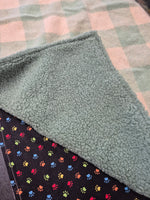 Recycled Wool Blanket Dog Blanket