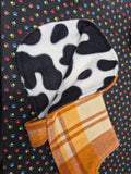 Recycled Wool Blanket Dog Coat 35cm 038