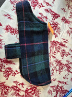 Recycled Wool Blanket Dog Coat 24cm