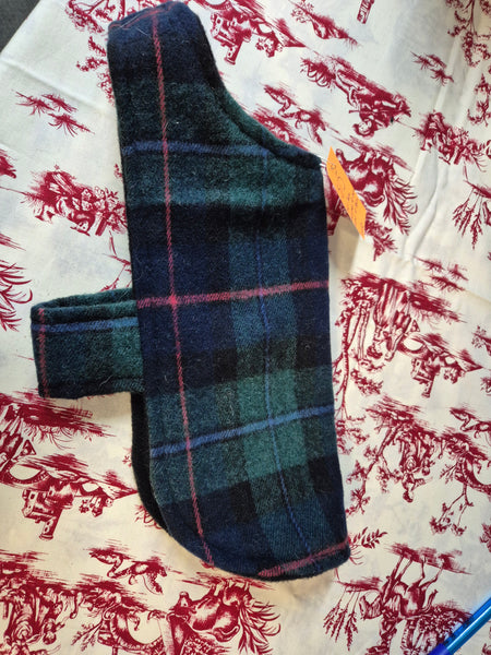 Recycled Wool Blanket Dog Coat 24cm
