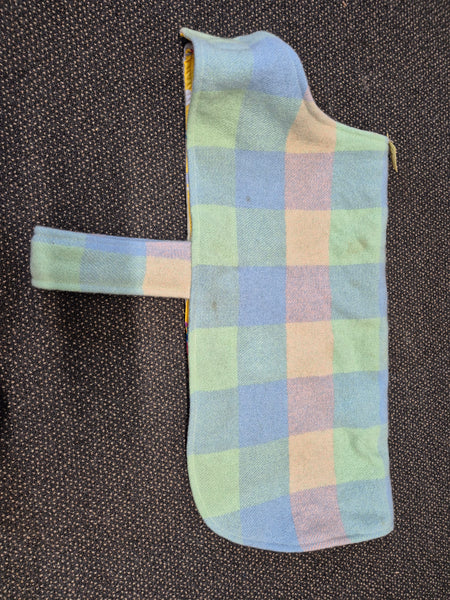 Recycled Wool Blanket Dog Coat 56 cm #72