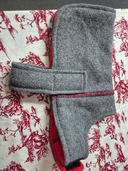 Recycled Wool Blanket Dog Coat 28 cm
