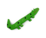 Spike latex green lizard dog toy squeaky dog toy soft rubber lizard toy for dogs