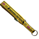 Yellow & Black (yellow backing) Soft Martingale Collar
