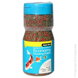 Aqua One - Economy Pellet - 1mm - 110g Bottle  Aqua One Fish Food provides your fish with a naturally composed diet that will maintain energy levels, boost their immune system and enhance their natural colours. Containing essential nutrients that are easily digestible, Aqua One Fish Food is suitable for daily use.  Aqua One Economy Floating Pellets have been developed to provide a complete diet for all types of fish and will not cloud the water.