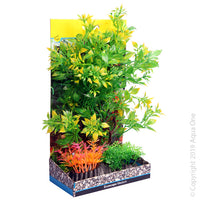 Ecoscape Medium Hygro Tree Green  Aqua One’s Artificial Plants will add vibrancy and a fresh look to any aquarium. Each plant features a weighted base to make aquascaping easy.  You are sure to find plant or two to suit your aquarium from the large range available from Aqua One!  Specifications: 20cm tall.