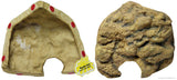 Reptile One Cave Hide - Corner Fit, Rock Look - Size M - 29x16x18cm  Provide functionality, comfort and security for your reptile with these natural looking, space-saving Corner Climbing Ledge and Cave Hide!  Designed for reptiles, amphibians, and invertebrates, the two-level Corner Climbing Ledge encourages natural climbing behaviour and creates an exciting habitat for your reptile!