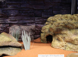 Reptile One Cave Hide - Corner Fit, Rock Look - Size M - 29x16x18cm  Provide functionality, comfort and security for your reptile with these natural looking, space-saving Corner Climbing Ledge and Cave Hide!  Designed for reptiles, amphibians, and invertebrates, the two-level Corner Climbing Ledge encourages natural climbing behaviour and creates an exciting habitat for your reptile!