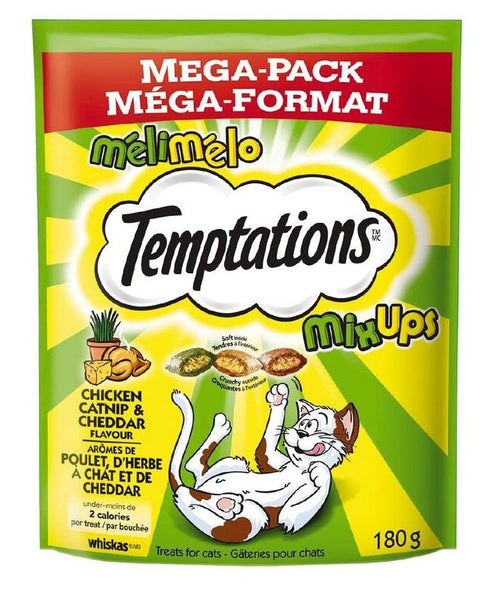 Whiskas Temptations - Mixups Chicken, Catnip & Cheddar 180g