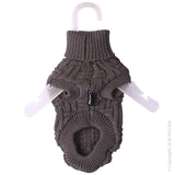 Pet One Dog Coat - Komfyknit Jumper Icelandic - 25cm - Dark Charcoal. Don’t forget that dogs feel the cold too! Prepare for the winter months with Pet One’s range of fashionable KomfyKnit Dog Jumpers. The soft knitted material ensures your pet stays warm during those cold winter nights; even indoor dogs can benefit from a little extra warmth when the temperature drops outside.