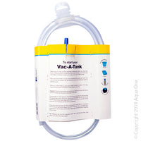 Aqua One Gravel Cleaner - 5 inch. Aqua One Vac A Tank gravel cleaner makes aquarium maintenance easy for you and great for your fish! Features & Benefits: Cleans your gravel of waste Use as an aid to your essential water changes Low flow for aquariums and all gravel sizes Vac A Tank Gravel Cleaner 12.5cm 5in