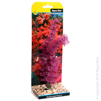 Brightscape Medium Purple Ambulia. Rearrange your artificial plants within the aquarium at any time. Does not require special lighting, supplements or pruning. Safe to use with destructive fish such as Cichlids. When adding additional artificial plants to the aquarium there is no risk of introducing foreign pests or parasites. Artificial Plants do not decay and will hold their shape longer than live plants. Provides aquatic life a place to hide