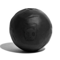 Zee.dog Cannon Ball. The Cannon Ball dog toy is ideal for playing and catching games, and it floats!  Made of non-toxic, natural rubber, the Cannon Ball also has a cavity to fill with your dog's favourite treats and is also ideal for training/reward and anxiety control.   For playing and catching games Suitable for all ages Made of non-toxic rubber Open cavity to fill with snacks to use as a treat dispenser Extra fun, floats on water