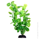Ecoscape Medium Cardamine Green Fish Tank Plant. Features & Benefits:  Rearrange your artificial plants within the aquarium at any time. Does not require special lighting, supplements or pruning. Safe to use with destructive fish such as Cichlids. When adding additional artificial plants to the aquarium there is no risk of introducing foreign pests or parasites. Artificial Plants do not decay and will hold their shape longer than live plants. Provides aquatic life a place to hide
