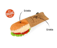 P.L.A.Y Feline Frenzy - Catnip Kicker - Tuna Baguette  "We’re not kitten around, it’s officially okay to play with your food! You’ll have to paw-don your kitty’s manners as they dig into these delicious USDA Organic Catnip-filled plush toys by P.L.A.Y. – live in the meow-ment and treat yo’ cats to their favourite foods!  Filled with USA grown certified organic catnip