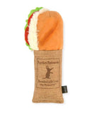 P.L.A.Y Feline Frenzy - Catnip Kicker - Tuna Baguette  "We’re not kitten around, it’s officially okay to play with your food! You’ll have to paw-don your kitty’s manners as they dig into these delicious USDA Organic Catnip-filled plush toys by P.L.A.Y. – live in the meow-ment and treat yo’ cats to their favourite foods!  Filled with USA grown certified organic catnip