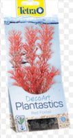 Tetra DecoArt Plantastics Red Foxtail size Small - fish tank plant. www.animaladdiction.co.nz  Facebook: Animal Addiction Pet Supplies.  Trademe: animaladdiction.  Cat toys, Kitten toys, Dog toys, Puppy toys, Dog collar, Puppy collar, Dog lead, Dog harness, Dog treat, Cat harness, Cat collar, Rabbit harness, Cat treat, Dog bed, Rabbit treat, Rabbit food, Guinea pig food, Rat treats, Bird toys and more.