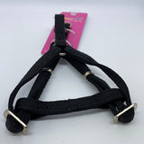 Nylon Webbing Harness - 29-40 cm - Puppy, toy dog or cat. www.animaladdiction.co.nz Facebook: Animal Addiction Pet Supplies. Trademe: animaladdiction. Cat toys, Kitten toys, Dog toys, Puppy toys, Dog collar, Puppy collar, Dog lead, Dog harness, Dog treat, Cat harness, Cat collar, Rabbit harness, Cat treat, Dog bed, Rabbit treat, Rabbit food, Guinea pig food, Rat treats, Bird toys and more.