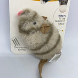 Gigwi Melody Chaser Cat Toy Mouse. GiGwi Melody Chaser cat toys make lifelike sounds after the toy has been activated by movement. They are designed to satisfy your cats hunting instinct and to keep it on its paws. Remove the plastic cord to activate the toy and watch the chase begin!